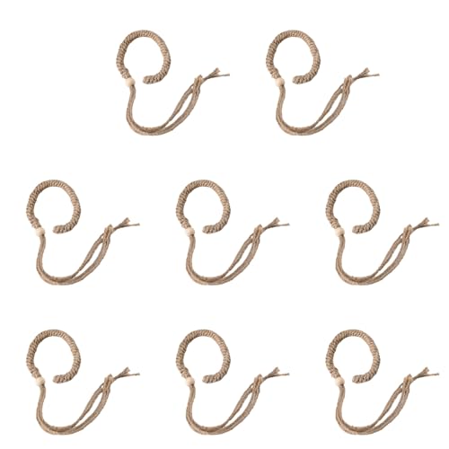 Twist-Vorhangschnallen, handgefertigt, Jute, geflochtene Vorhangschnalle, Raffhalter, Clip, Zugriff, Drehschnallen Twist-Vorhangschnallen, handgefertigt, Jute, geflochtene Vorhangschnalle, Raffhalter, Clip, Zugriff, Drehschnallen von Asukohu