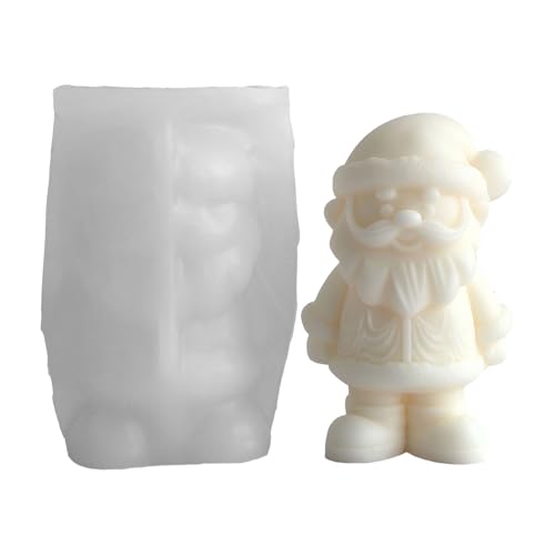 Weihnachtsmann-Silikonform für die Weihnachtsherstellung, Seife und Harz, Urlaubsdekoration, Weihnachtsmann-Silikonform Weihnachtsmann-Silikonform für die Weihnachtsherstellung, Seife und Harz, Urlaubsdekoration, Weihnachtsmann-Silikonform von Asukohu