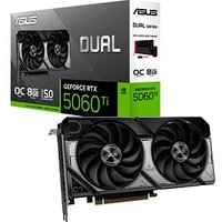 ASUS Dual GeForce RTX 5060 Ti OC Edition Grafikkarte 8 GDDR7 128 Bit ASUS Dual GeForce RTX 5060 Ti OC Edition Grafikkarte 8 GDDR7 128 Bit von Asus