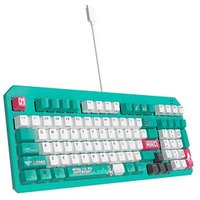 ASUS TUF Gaming K3 Gen II Hatsune Miku Edition Gaming-Tastatur von Asus