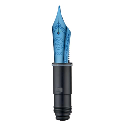 Asvine German Bock #6 Ersatz-Füllfederhalter, blaue Farbe, mittlere Spitze, ausgestattet mit O-Ringen Asvine German Bock #6 Ersatz-Füllfederhalter, blaue Farbe, mittlere Spitze, ausgestattet mit O-Ringen von Asvine
