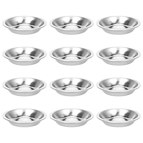 Asyduey 12-Teilige Farbe Ton Schale Aus Rostfreiem Stahl mit Farbe Schale zum Mischen Von Farben, ÖL und Wasser auf Wasser Basis 5 cm Asyduey 12-Teilige Farbe Ton Schale Aus Rostfreiem Stahl mit Farbe Schale zum Mischen Von Farben, ÖL und Wasser auf Wasser Basis 5 cm von Asyduey