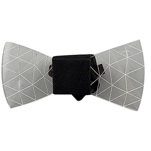 Asyduey LED Acryl Fliege ÄNdern 7 Beleuchtungs Farben MäNner Fliege Blinkende LED Fliege Leuchten Leuchtende Fliege A von Asyduey