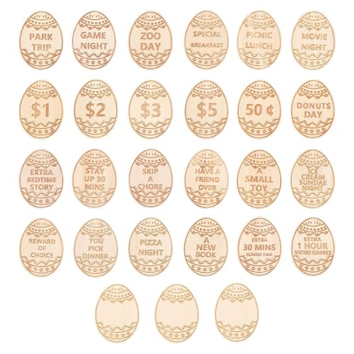 Asyduey Ostereierfüller für Kinder, Osterpreise, Füller, Münzen, Familiennacht-Token, Einzigartige Asyduey Ostereierfüller für Kinder, Osterpreise, Füller, Münzen, Familiennacht-Token, Einzigartige von Asyduey