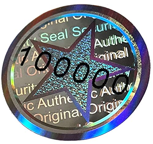 440 Stk - 3D Hologramm-Siegel 20mm silber glänzend - Sicherheitssiegel, Siegel Aufkleber, Garantiesiegel, Sicherheitsetiketten, Etikett selbstklebend, Antifake Security von Atairs