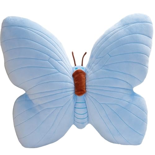 Ataoyus Schmetterling Kissen Kuschelkissen Kinder, Kreative Flauschige Kissen, Aesthetic Dekokissen Sofakissen Zierkissen Plüsch Kissen Deko Kissen Für Schlafzimmer Deko von Ataoyus