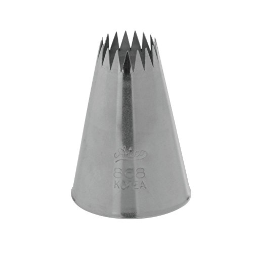Ateco # 868 – French Star Gebäckspitze, 1,6 cm Öffnungsdurchmesser, Edelstahl Ateco # 868 – French Star Gebäckspitze, 1,6 cm Öffnungsdurchmesser, Edelstahl von Ateco
