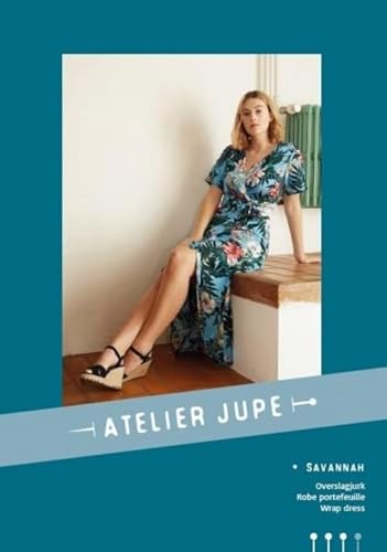 Atelier Jupe Schnittmuster Savanne Wickelkleid Kleider Größen 34-50 Atelier Jupe Schnittmuster Savanne Wickelkleid Kleider Größen 34-50 von Atelier Jupe
