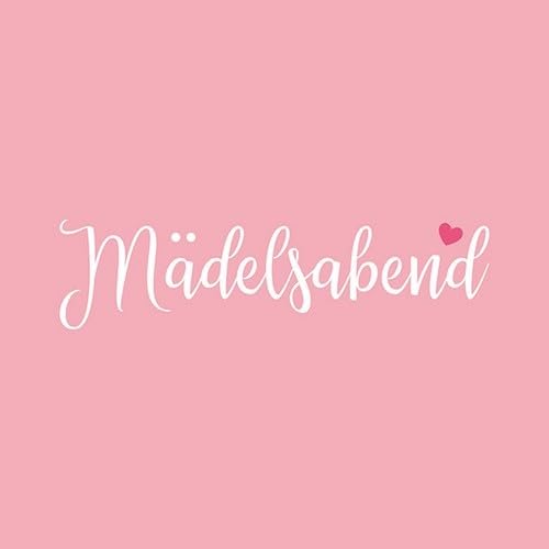 20 Servietten Mädelsabend auf rosa | Tischdeko | Decoupage | Serviettentechnik 33x33cm 20 Servietten Mädelsabend auf rosa | Tischdeko | Decoupage | Serviettentechnik 33x33cm von Atelier