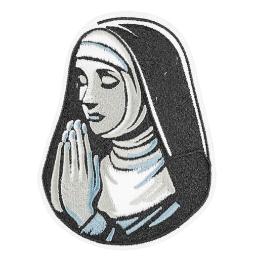 Atensils Pray Patch zum Aufbügeln oder Aufnähen, perfekt für Rucksäcke, Jeans, Jacken, Hüte und Kleidung, niedlich, lustig, cool, bestickte Applikationen Atensils Pray Patch zum Aufbügeln oder Aufnähen, perfekt für Rucksäcke, Jeans, Jacken, Hüte und Kleidung, niedlich, lustig, cool, bestickte Applikationen von Atensils