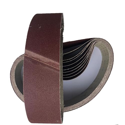 AthuAh Bandschleifpapier, 20 Stück 533 x 50 mm Schleifbänder, Körnung 40–1000, Aluminiumoxid-Schleifbänder for Polieren von Sandbandmaschinen(1000#) von AthuAh