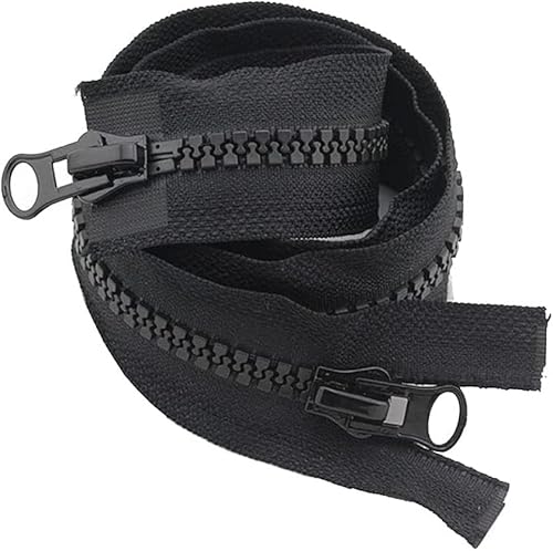 Nylon-Reißverschluss, Reißverschlüsse, 8# schwarze doppelte offene Reißverschlüsse, 60 cm – 5 m, großer Zelt-Reißverschluss, doppelseitiger Schieber-Reißverschluss for Nähen von Moskitonetz-Reißversch Nylon-Reißverschluss, Reißverschlüsse, 8# schwarze doppelte offene Reißverschlüsse, 60 cm – 5 m, großer Zelt-Reißverschluss, doppelseitiger Schieber-Reißverschluss for Nähen von Moskitonetz-Reißversch von AthuAh