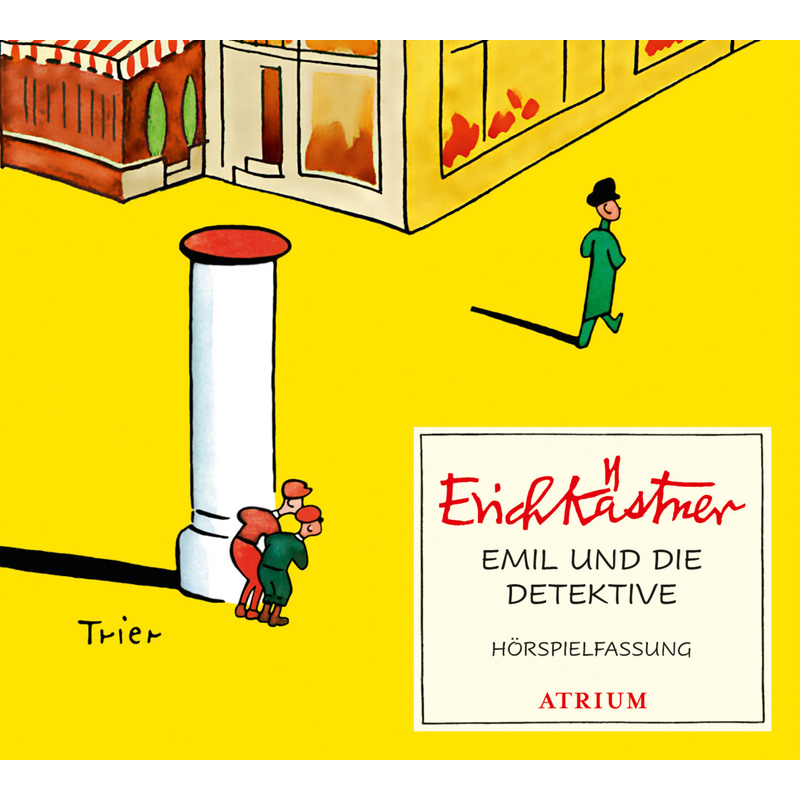 Emil Und Die Detektive,1 Audio-Cd - Erich Kästner (Hörbuch) von Atrium Kinderbuch