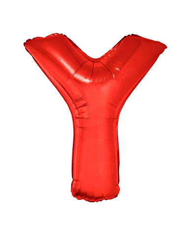 Atrumpa Folienballon rot Buchstabe 102 cm/Auswahl (Y) von Atrumpa