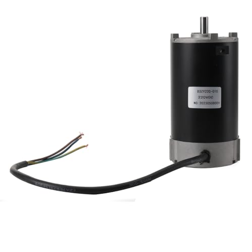 Atsoya Mikro-Drehmaschinenmotor 550W 220V 6000U/Min Eisenmikromotor Wellendurchmesser M10 Mikro-Drehmaschinenmotor für 0618 3B7x12 und andere Drehmaschinen von Atsoya