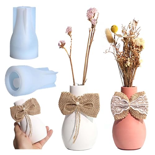 Attuslla Vase Silikonform Epoxidharz Form, 1 Stil Vase Gießformen Silikonform für Epoxidharz, Heimtextilien Attuslla Vase Silikonform Epoxidharz Form, 1 Stil Vase Gießformen Silikonform für Epoxidharz, Heimtextilien von Attuslla