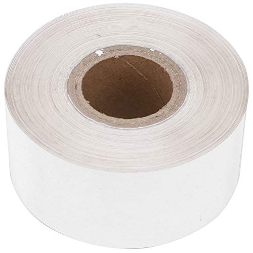 Atyhao Heißprägefolienpapier, 3 cm Breite 120 Meter Heißfolienprägepapier DIY Dekoration für Stoffverpackung PVC Leder PU Papier Logo Prägung[Weiß] Metallpapier von Atyhao