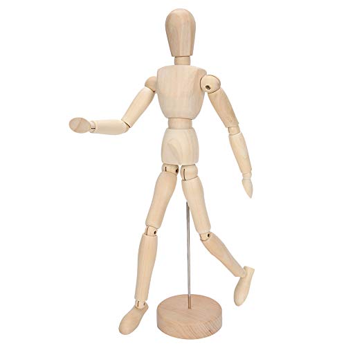 Menschliche Figur Modell, Künstler Holzpuppe mit Basis und beweglichen Gliedmaßen Zeichnungsmodell Menschliche Figur Spielzeug für die Heimdekoration Zeichnung Die menschliche Figur Menschliche Figur Modell, Künstler Holzpuppe mit Basis und beweglichen Gliedmaßen Zeichnungsmodell Menschliche Figur Spielzeug für die Heimdekoration Zeichnung Die menschliche Figur von Atyhao