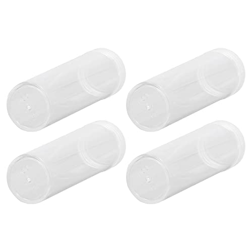 Atyhao Münzröhrchen aus Kunststoff, 25 mm / 0,98 Zoll, rund, durchsichtig, Münzröhrchen für Viertel Atyhao Münzröhrchen aus Kunststoff, 25 mm / 0,98 Zoll, rund, durchsichtig, Münzröhrchen für Viertel von Atyhao