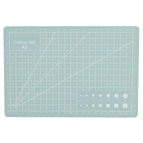 Atyhao Schneidebrett, A5, PVC, selbstheilend, Schneidematte für Büro, Schule, manuelle Arbeit, Lederhandwerk, Patchwork Atyhao Schneidebrett, A5, PVC, selbstheilend, Schneidematte für Büro, Schule, manuelle Arbeit, Lederhandwerk, Patchwork von Atyhao