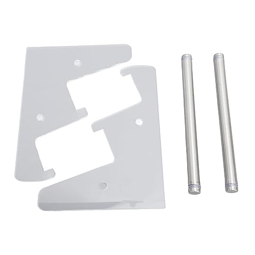 Atyhao Transparenter Acryl-Tastaturständer. Eleganter Halter für Fotorahmen, 6,3 X 6,7 X 5,1, für die Präsentation von Bilderrahmen auf Zeichentischen von Atyhao