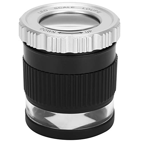 Schmuc klupe, optische Lupe mit 30-fachem Zoom und zylindrischer Skala mit LED- und UV-Licht für EdelsteinschmuckstempelSchmuckherstellungs-Sets Schmuc klupe, optische Lupe mit 30-fachem Zoom und zylindrischer Skala mit LED- und UV-Licht für EdelsteinschmuckstempelSchmuckherstellungs-Sets von Atyhao