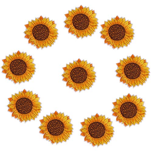 Sonnenblumen-Patch, 20 Stück, Nhen Aufbewahrung Aufnäher, Sonnenblumen-Muster, Zum Aufnähen, Aufbügeln, Bestickter Aufnäher, DIY-Kleidung, Applikation Sonnenblumen-Patch, 20 Stück, Nhen Aufbewahrung Aufnäher, Sonnenblumen-Muster, Zum Aufnähen, Aufbügeln, Bestickter Aufnäher, DIY-Kleidung, Applikation von Atyhao