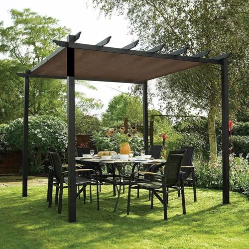AuMarndi Garten-Markise, 90 % Schattennetz für Gewächshauspflanzen, Netzstoff für Garten, Balkon, Terrasse, Braun, 6 x 8 m AuMarndi Garten-Markise, 90 % Schattennetz für Gewächshauspflanzen, Netzstoff für Garten, Balkon, Terrasse, Braun, 6 x 8 m von AuMarndi