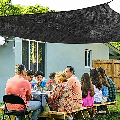 AuMarndi Pergola Baldachin, Sonnensegel, rechteckig, multifunktional, rechteckig, Netzstoff, atmungsaktiv, für Schatten, Netzplane, Pergola, Sichtschutznetz, schwarz, 2 x 4 m AuMarndi Pergola Baldachin, Sonnensegel, rechteckig, multifunktional, rechteckig, Netzstoff, atmungsaktiv, für Schatten, Netzplane, Pergola, Sichtschutznetz, schwarz, 2 x 4 m von AuMarndi