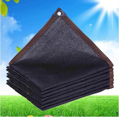 AuMarndi Rechtwinkliges Sonnensegel für Garten, Sonnenschutz, multifunktional, rechteckig, Netzstoff, atmungsaktiv, für Gewächshäuser, Innenhöfe und Blumenpflanzen, schwarz, 2 x 6 m AuMarndi Rechtwinkliges Sonnensegel für Garten, Sonnenschutz, multifunktional, rechteckig, Netzstoff, atmungsaktiv, für Gewächshäuser, Innenhöfe und Blumenpflanzen, schwarz, 2 x 6 m von AuMarndi