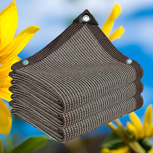 AuMarndi Schattennetz für den Außenbereich, Pflanzenschutz, Wärmedämmung, Netzstoff, Schatten, Reißfestigkeit, 90 % Sonnensegel für Garten, Pergola, Pflanzen von AuMarndi