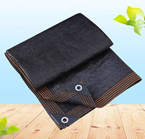 AuMarndi Schattenstoff mit Ösen, Sonnenschutz, UV-Schutz, atmungsaktiv, reißfest, Netzstoff, verstärkter Rand, reißfest, Schattennetz für Pflanzen, Gewächshäuser, Terrassen, Schwarz, 6 x 7 m AuMarndi Schattenstoff mit Ösen, Sonnenschutz, UV-Schutz, atmungsaktiv, reißfest, Netzstoff, verstärkter Rand, reißfest, Schattennetz für Pflanzen, Gewächshäuser, Terrassen, Schwarz, 6 x 7 m von AuMarndi
