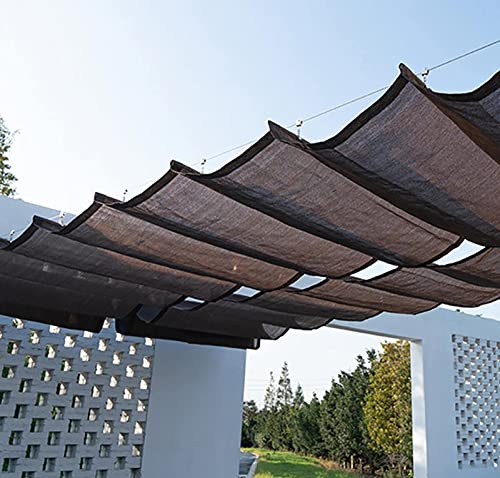 AuMarndi Schattentuch für Gewächshaus, Outdoor, Sonnensegel, atmungsaktiv, reißfest, Netzstoff, verstärkter Rand, reißfest, für den Außenbereich, Schatten/Pflanze/Blume/Terrasse, Braun, 5 x 6 m AuMarndi Schattentuch für Gewächshaus, Outdoor, Sonnensegel, atmungsaktiv, reißfest, Netzstoff, verstärkter Rand, reißfest, für den Außenbereich, Schatten/Pflanze/Blume/Terrasse, Braun, 5 x 6 m von AuMarndi