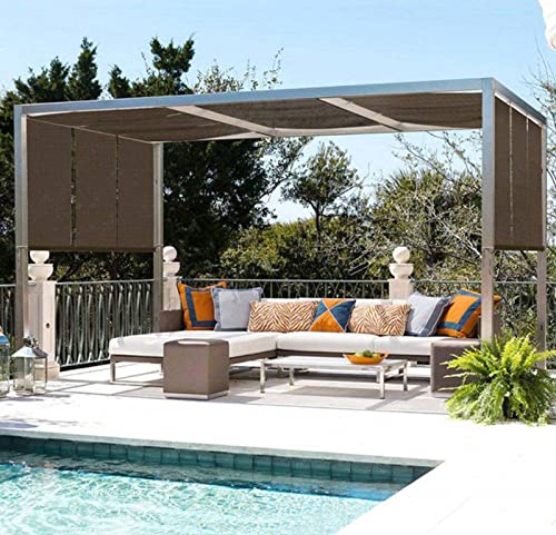 AuMarndi Schattentuch für Pflanzen, Outdoor, Garten, Sonnenschutz, atmungsaktiv, reißfest, Netzstoff, verstärkter Rand, reißfest, für Schatten, Netzplane, Pergola, Sichtschutznetz, Braun, 6 x 7 m AuMarndi Schattentuch für Pflanzen, Outdoor, Garten, Sonnenschutz, atmungsaktiv, reißfest, Netzstoff, verstärkter Rand, reißfest, für Schatten, Netzplane, Pergola, Sichtschutznetz, Braun, 6 x 7 m von AuMarndi