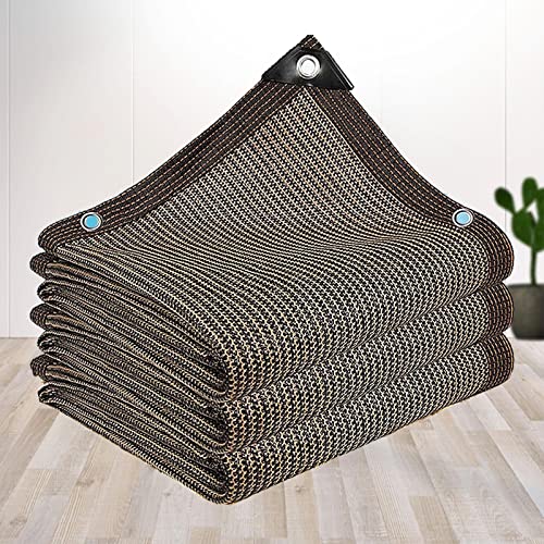 AuMarndi Sonnensegel, 90 % Schattierungsnetz, 3 x 4 x 5 m, multifunktional, rechteckig, Netzstoff, atmungsaktiv, für Garten, Gewächshaus, Terrassen, Sichtschutznetz, braun, 5 x 8 m AuMarndi Sonnensegel, 90 % Schattierungsnetz, 3 x 4 x 5 m, multifunktional, rechteckig, Netzstoff, atmungsaktiv, für Garten, Gewächshaus, Terrassen, Sichtschutznetz, braun, 5 x 8 m von AuMarndi