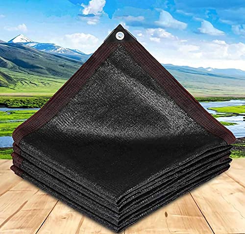 AuMarndi Sonnensegel für Garten, mit Ösen für Terrasse, Netzstoff, atmungsaktiv, Sonnenschutz, wärmeisolierender Schatten für Balkone/Gewächshäuser, anpassbare Größen, schwarz, 2 x 4 m AuMarndi Sonnensegel für Garten, mit Ösen für Terrasse, Netzstoff, atmungsaktiv, Sonnenschutz, wärmeisolierender Schatten für Balkone/Gewächshäuser, anpassbare Größen, schwarz, 2 x 4 m von AuMarndi