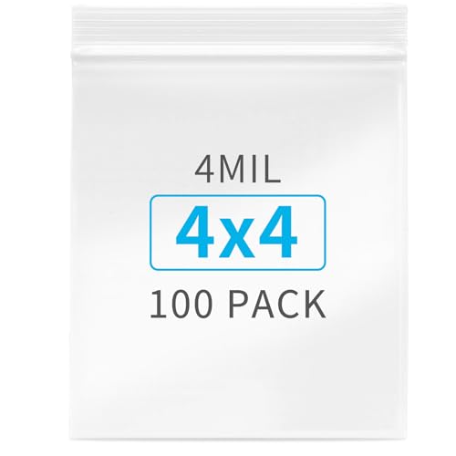 Aubeco 7,6 x 10,2 cm, Großpackung mit 120 Stück, 4 mm, transparente Kunststoff-Reißverschlusstaschen, kleine Geschäfts-Aufbewahrungstasche mit wiederverschließbarem Reißverschluss oben für Pillen Aubeco 7,6 x 10,2 cm, Großpackung mit 120 Stück, 4 mm, transparente Kunststoff-Reißverschlusstaschen, kleine Geschäfts-Aufbewahrungstasche mit wiederverschließbarem Reißverschluss oben für Pillen von Aubeco