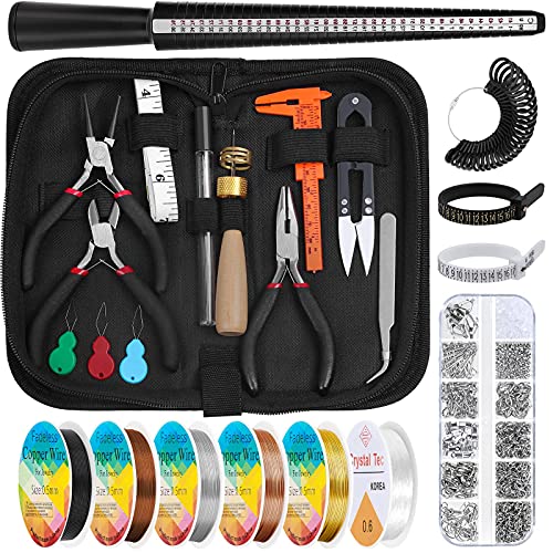 Schmuckdraht, Schmuckherstellung, Schmuckherstellung, Messwerkzeug-Set mit Schmuckwerkzeugen, Ringbasteldr盲hten, Schmuck und Schmuck zur Ringherstellung, Schmuck Schmuckdraht, Schmuckherstellung, Schmuckherstellung, Messwerkzeug-Set mit Schmuckwerkzeugen, Ringbasteldr盲hten, Schmuck und Schmuck zur Ringherstellung, Schmuck von Audab