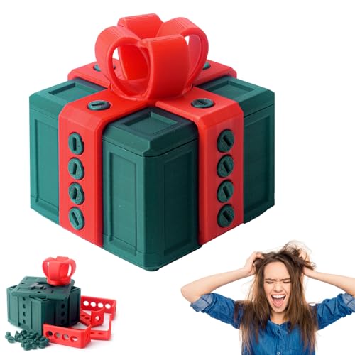 Audasi Annoying Gift Box with Twist Storage Funny 3D Printing Really Annoying Gifts Boxes with Screws Gag Gifts Boxes Prank Box Novelty Gifts Wrap Prank Gifts Case For Christmas Audasi Annoying Gift Box with Twist Storage Funny 3D Printing Really Annoying Gifts Boxes with Screws Gag Gifts Boxes Prank Box Novelty Gifts Wrap Prank Gifts Case For Christmas von Audasi