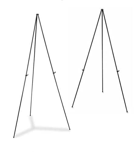 Audio-Visual Direct Leichte Teleskop-Staffelei aus Stahl, 165 cm, 2 Stück Audio-Visual Direct Leichte Teleskop-Staffelei aus Stahl, 165 cm, 2 Stück von Audio-Visual Direct