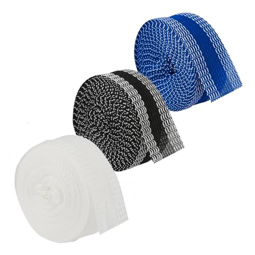 Audio frequency% 3 Stück 2.5cm X 10m Saumband Zum Aufbügeln, Saumband Selbstklebend, 3 Farben Bügelband Für Kleidung Für Vorhänge Und Kleidungsstücke, Hose Kürzen Ohne Nähen von Audio frequency%