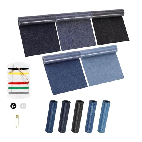 Bügelflicken Jeans, Bügelflicken Kinder Knie, Flicken Zum Aufbügeln,Aufbügelflicken Jeans Flicken Zum Aufbügeln Erwachsene Blautöne Reparatur-Dekorationsset 5 Stück, Geeignet Für Denim-Stoffe Bügelflicken Jeans, Bügelflicken Kinder Knie, Flicken Zum Aufbügeln,Aufbügelflicken Jeans Flicken Zum Aufbügeln Erwachsene Blautöne Reparatur-Dekorationsset 5 Stück, Geeignet Für Denim-Stoffe von Audio frequency%