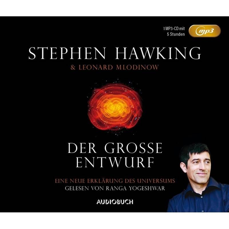 Der Große Entwurf,1 Mp3-Cd - Stephen Hawking, Leonard Mlodinow (Hörbuch) von Audiobuch Verlag