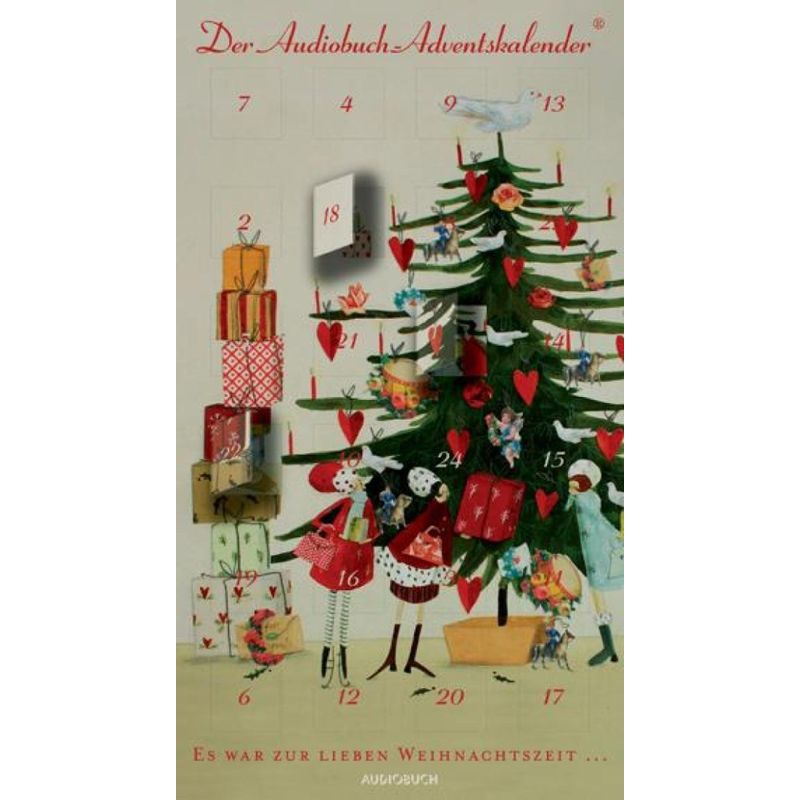 Audiobuch-Adventskalender - Es war zur lieben Weihnachtszeit... - Gilbert Keith Chesterton, Charles Dickens, Arthur Schnitzler, Heinrich Heine, Erich von Audiobuch
