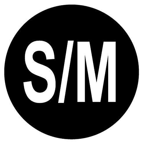 11 Verschiedene Größe Aufkleber To Auswahl Aus - XS, S, M, L, XL, XXL, s/m, m/l, l/XL, Einheitsgröße, Einheitsgröße - 100er Pack Selbstklebeetiketten - Passend Für Kleidung / Kleidungsstück Verpackung - S/M - Schwarz 11 Verschiedene Größe Aufkleber To Auswahl Aus - XS, S, M, L, XL, XXL, s/m, m/l, l/XL, Einheitsgröße, Einheitsgröße - 100er Pack Selbstklebeetiketten - Passend Für Kleidung / Kleidungsstück Verpackung - S/M - Schwarz von Audioprint Ltd.