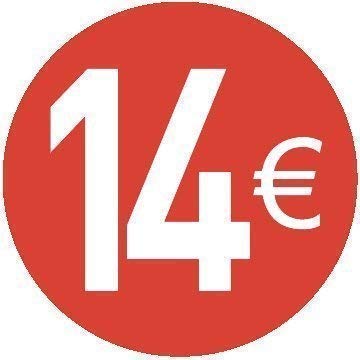 200 Stück - 20mm Euro Preisaufkleber - 20 Verschiedene Preise Zur Wahl Aus - 14 Euro Rot 200 Stück - 20mm Euro Preisaufkleber - 20 Verschiedene Preise Zur Wahl Aus - 14 Euro Rot von Audioprint Ltd.