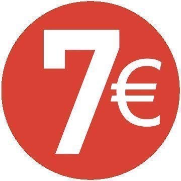 200 Stück - 20mm Euro Preisaufkleber - 20 Verschiedene Preise Zur Wahl Aus - 7 Euro Rot 200 Stück - 20mm Euro Preisaufkleber - 20 Verschiedene Preise Zur Wahl Aus - 7 Euro Rot von Audioprint Ltd.