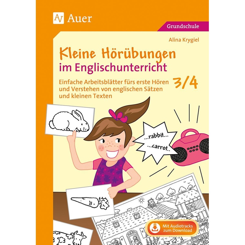 Kleine Hörübungen Im Englischunterricht 3/4 - Alina Krygiel, Geheftet von Auer Verlag in der AAP Lehrerwelt GmbH