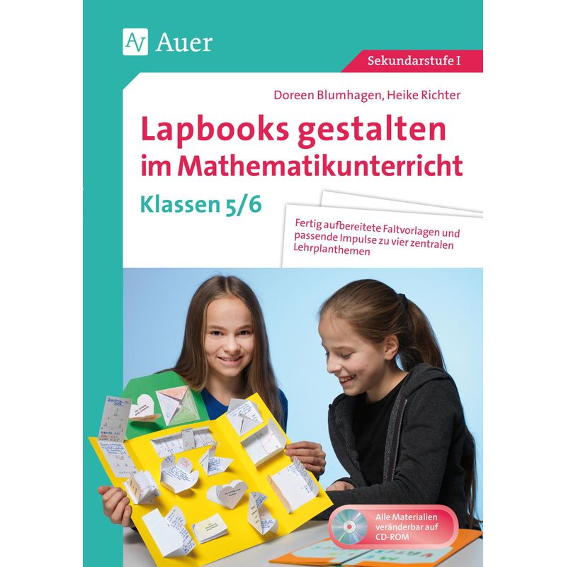 Lapbooks Gestalten Im Mathematikunterricht 5-6 - Doreen Blumhagen, Heike Richter, Geheftet von Auer Verlag in der AAP Lehrerwelt GmbH