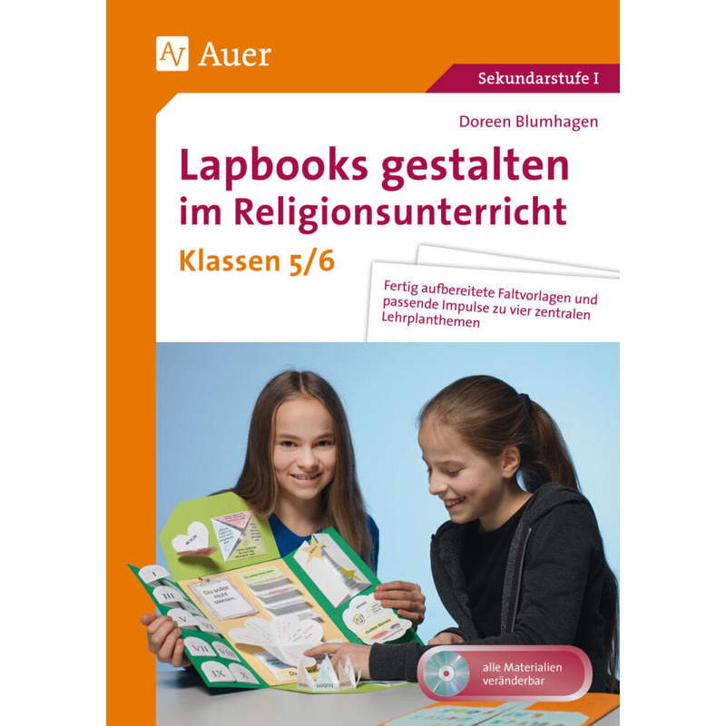 Lapbooks gestalten im Religionsunterricht 5-6, m. 1 CD-ROM - Doreen Blumhagen, Geheftet von Auer Verlag in der AAP Lehrerwelt GmbH
